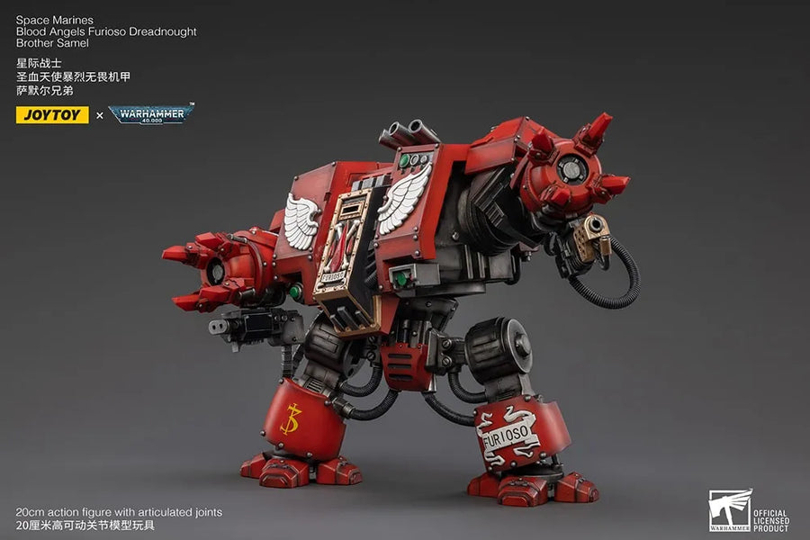 Blood Angels Furioso Dreadnought Brother Samel – Joytoy – ActionFigure Brasil