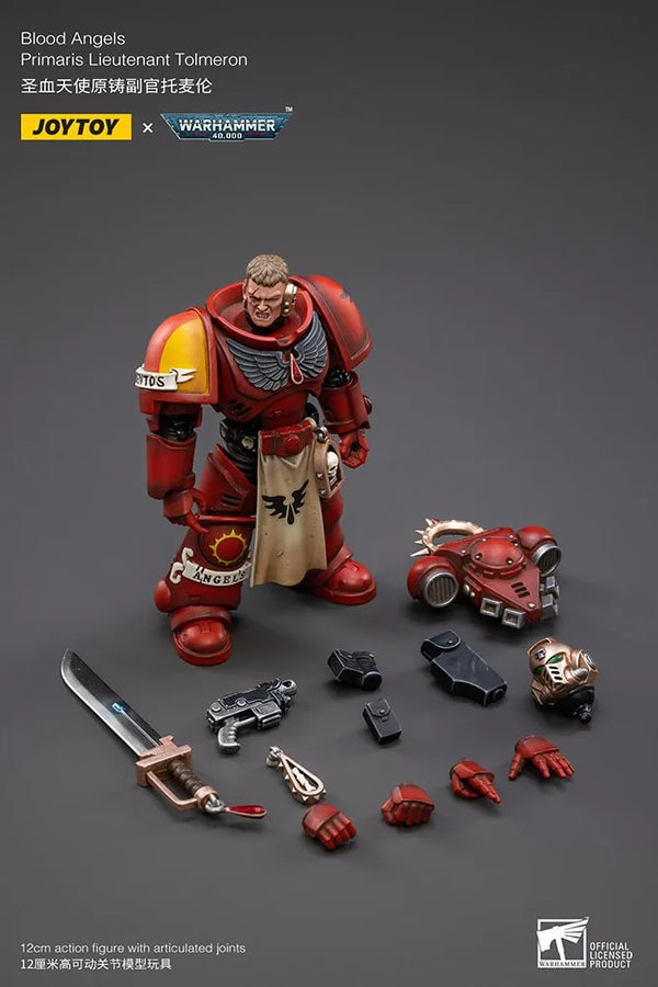Blood Angels Primaris Lieutenant Tolmeron – Joytoy – ActionFigure Brasil