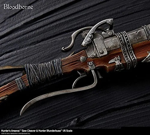 Bloodborne - Karyuudo - Hunter's Arsenal - Saw Cleaver & Hunter Blunderbuss - 1/6 (Gecco, Mamegyorai)ㅤ – Gecco – ActionFigureBrasil