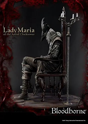 Bloodborne - Lady Maria - Ultimate Premium Masterline UPMBB-01 - 1/4 - The Old Hunters (Prime 1 Studio)ㅤ – Prime 1 Studio – ActionFigureBrasil — com base expositora