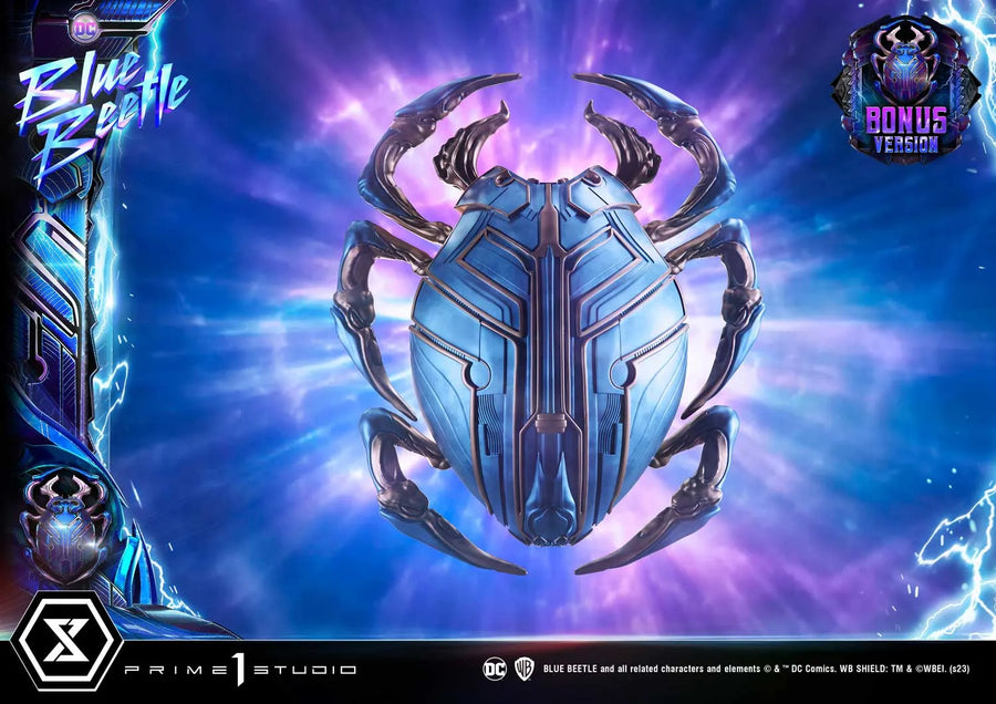 Blue Beetle (Deluxe Bonus Version) Blue Beetle – Prime1Studio – ActionFigure Brasil