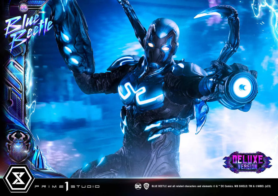 Blue Beetle (Deluxe Bonus Version) Blue Beetle – Prime1Studio – ActionFigure Brasil