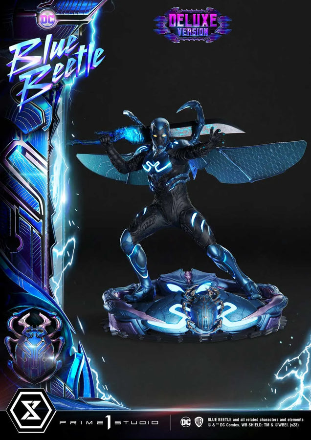 Blue Beetle (Deluxe Bonus Version) Blue Beetle – Prime1Studio – ActionFigure Brasil