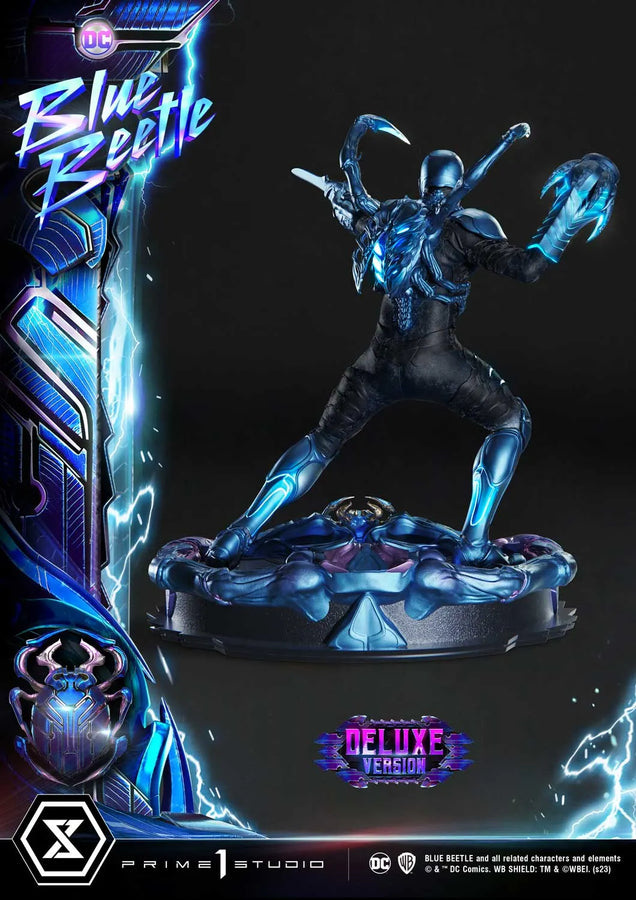 Blue Beetle (Deluxe Bonus Version) Blue Beetle – Prime1Studio – ActionFigure Brasil