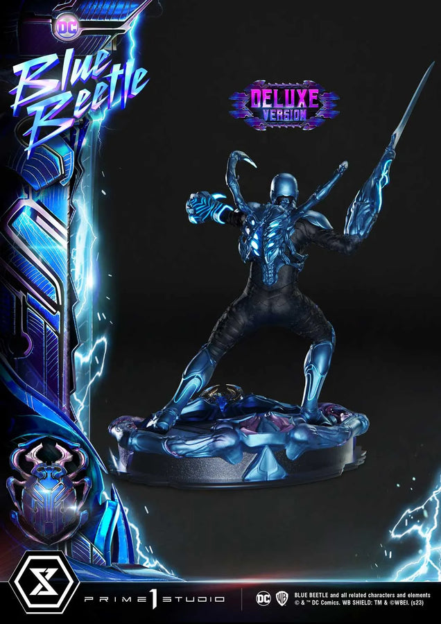 Blue Beetle (Deluxe Bonus Version) Blue Beetle – Prime1Studio – ActionFigure Brasil