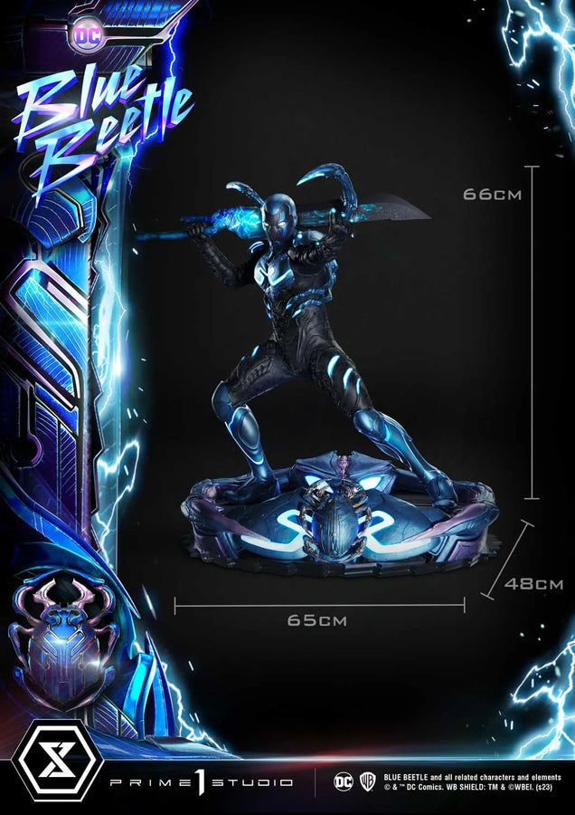 Blue Beetle (Deluxe Bonus Version) Blue Beetle – Prime1Studio – ActionFigure Brasil