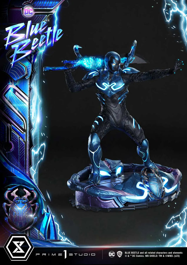 Blue Beetle (Deluxe Bonus Version) Blue Beetle – Prime1Studio – ActionFigure Brasil