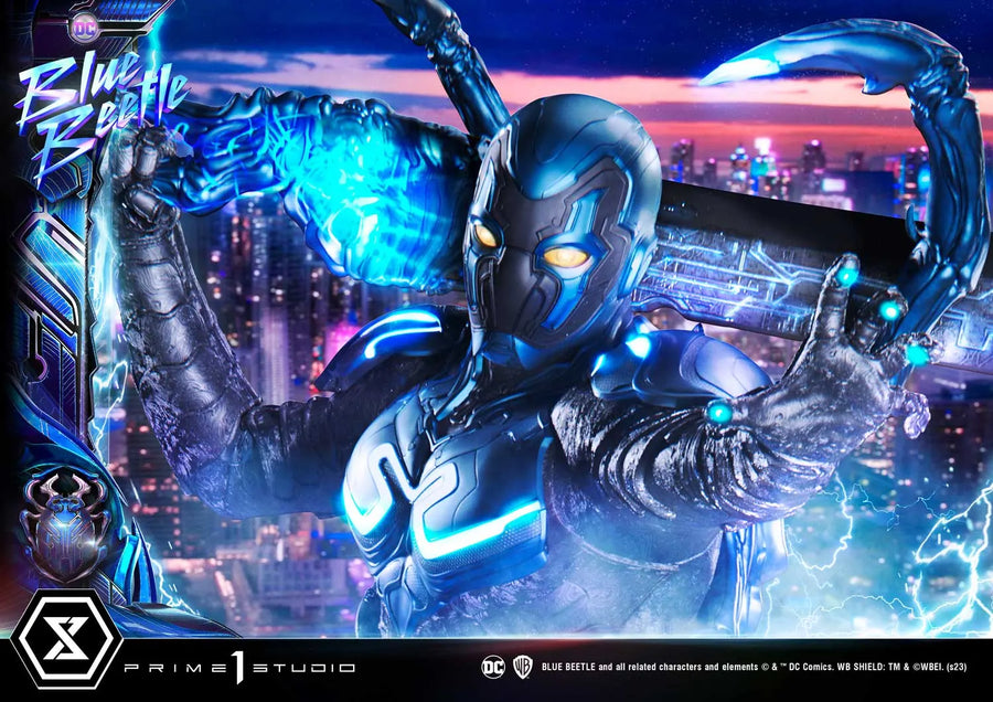 Blue Beetle (Deluxe Bonus Version) Blue Beetle – Prime1Studio – ActionFigure Brasil