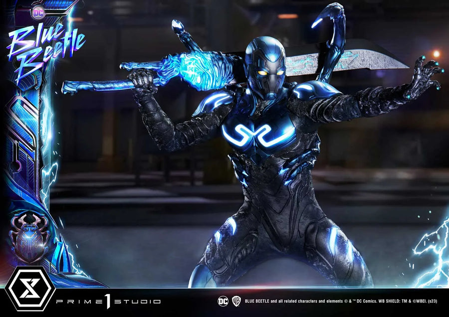 Blue Beetle (Deluxe Bonus Version) Blue Beetle – Prime1Studio – ActionFigure Brasil