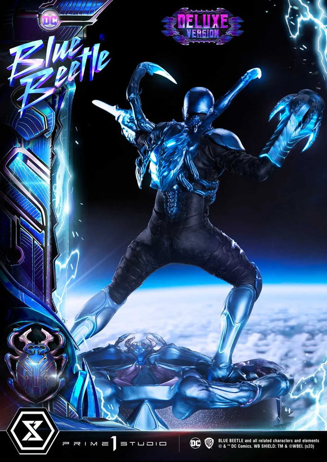 Blue Beetle (Deluxe Bonus Version) Blue Beetle – Prime1Studio – ActionFigure Brasil