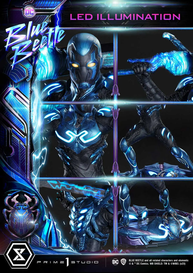 Blue Beetle (Regular Version) Blue Beetle – Prime1Studio – ActionFigure Brasil