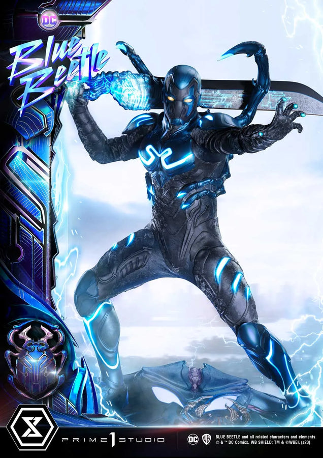 Blue Beetle (Regular Version) Blue Beetle – Prime1Studio – ActionFigure Brasil