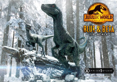 Blue & Beta (Bonus Version) Jurassic World: Dominion (Film) – Prime1Studio – ActionFigure Brasil