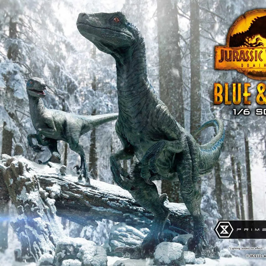 Blue & Beta (Bonus Version) Jurassic World: Dominion (Film) – Prime1Studio – ActionFigure Brasil
