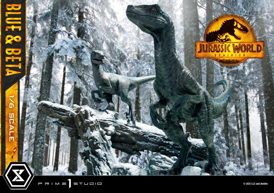 Blue & Beta (Bonus Version) Jurassic World: Dominion (Film) – Prime1Studio – ActionFigure Brasil