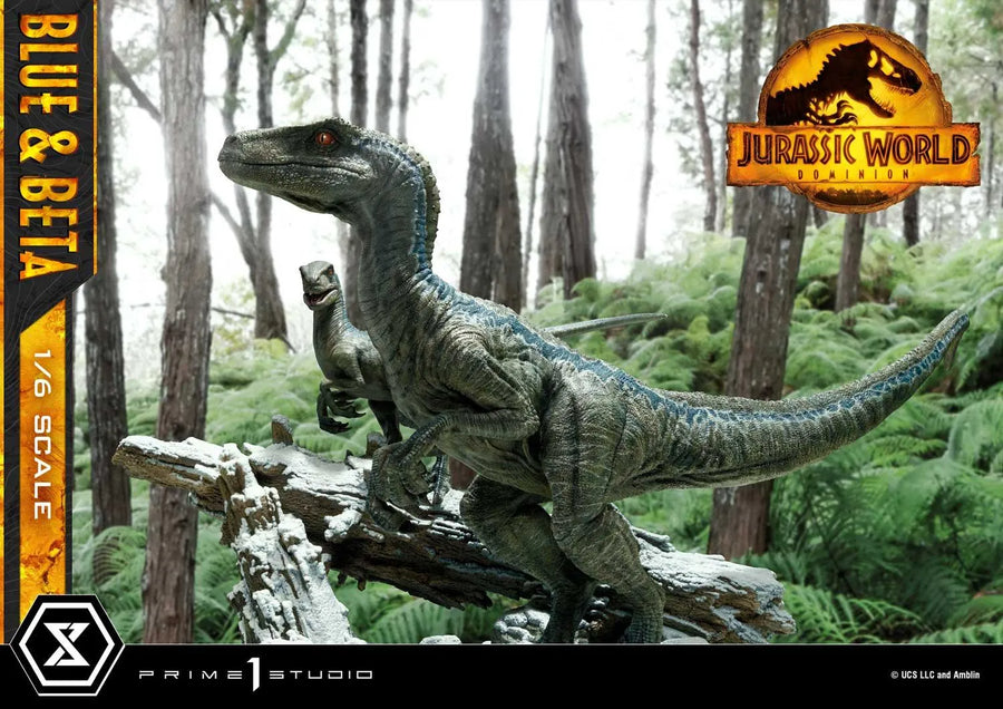 Blue & Beta (Bonus Version) Jurassic World: Dominion (Film) – Prime1Studio – ActionFigure Brasil