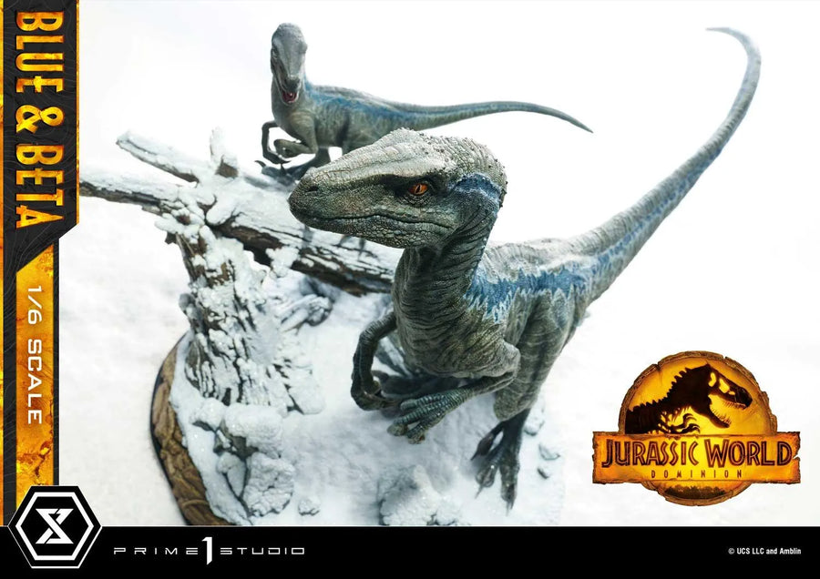 Blue & Beta (Bonus Version) Jurassic World: Dominion (Film) – Prime1Studio – ActionFigure Brasil