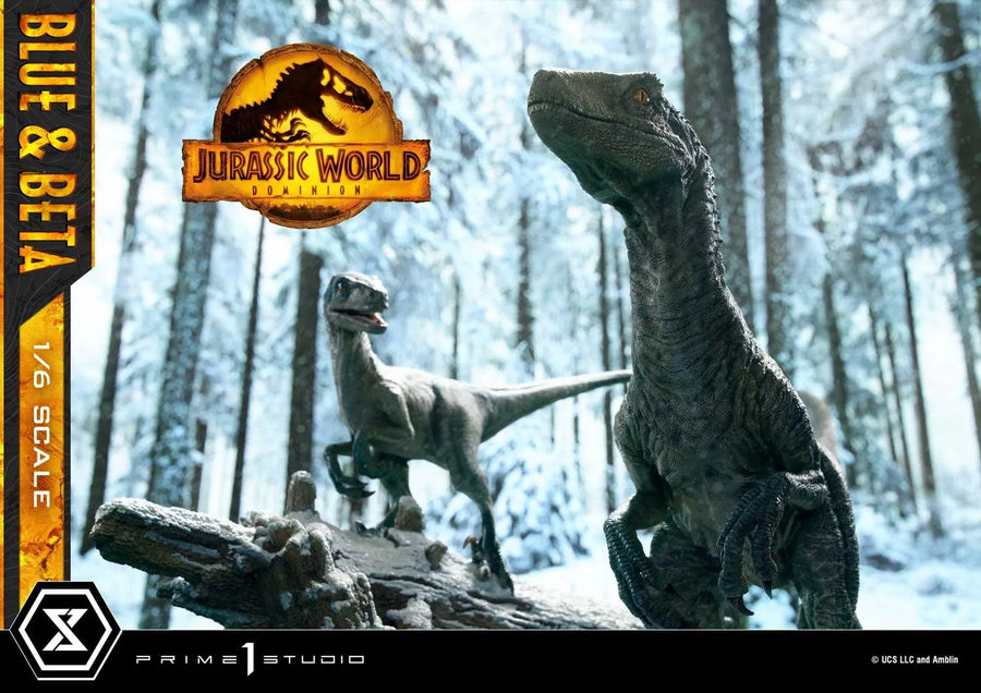 Blue & Beta (Bonus Version) Jurassic World: Dominion (Film) – Prime1Studio – ActionFigure Brasil