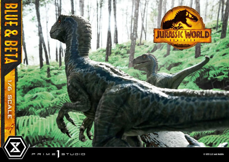 Blue & Beta (Bonus Version) Jurassic World: Dominion (Film) – Prime1Studio – ActionFigure Brasil