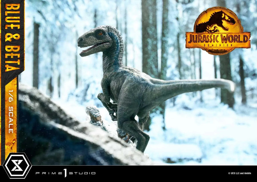 Blue & Beta (Bonus Version) Jurassic World: Dominion (Film) – Prime1Studio – ActionFigure Brasil
