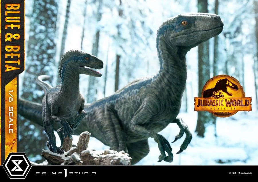 Blue & Beta (Bonus Version) Jurassic World: Dominion (Film) – Prime1Studio – ActionFigure Brasil