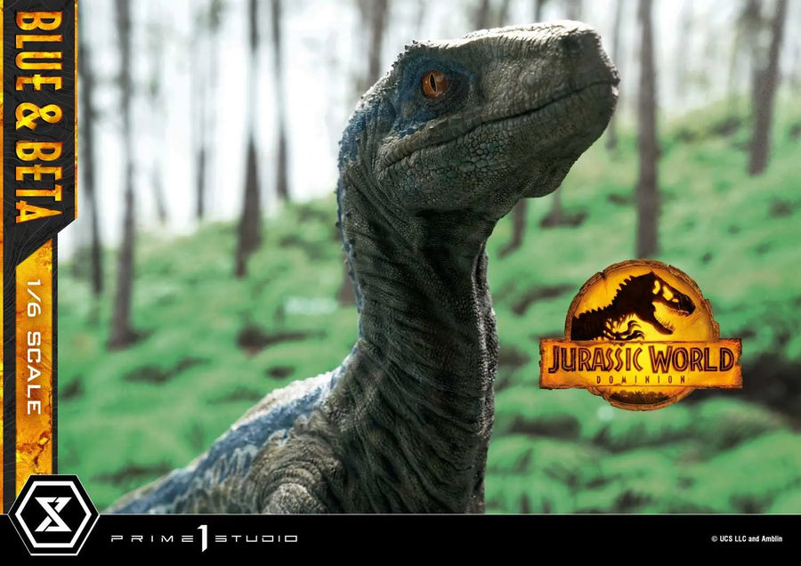 Blue & Beta (Bonus Version) Jurassic World: Dominion (Film) – Prime1Studio – ActionFigure Brasil
