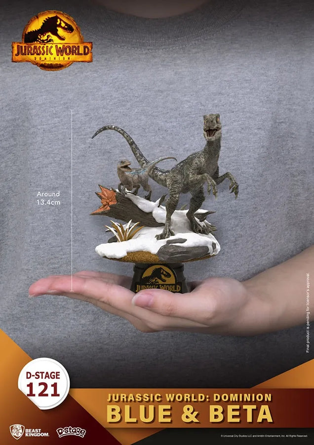 Blue & Beta D-Stage – Beast Kingdom – ActionFigure Brasil