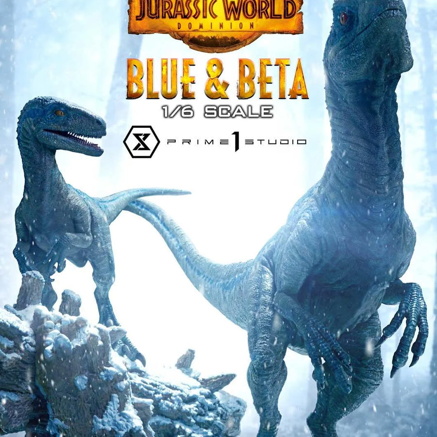 Blue & Beta (Regular Version) Jurassic World: Dominion (Film) – Prime1Studio – ActionFigure Brasil
