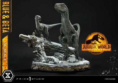 Blue & Beta (Regular Version) Jurassic World: Dominion (Film) – Prime1Studio – ActionFigure Brasil
