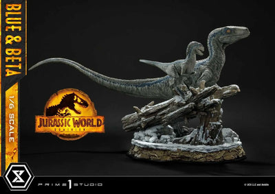 Blue & Beta (Regular Version) Jurassic World: Dominion (Film) – Prime1Studio – ActionFigure Brasil