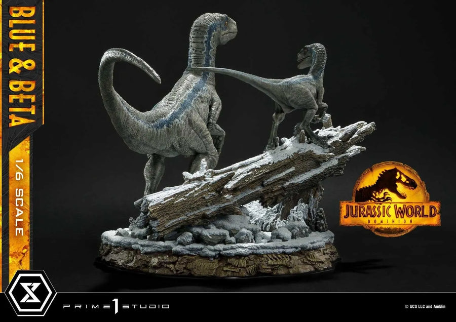 Blue & Beta (Regular Version) Jurassic World: Dominion (Film) – Prime1Studio – ActionFigure Brasil