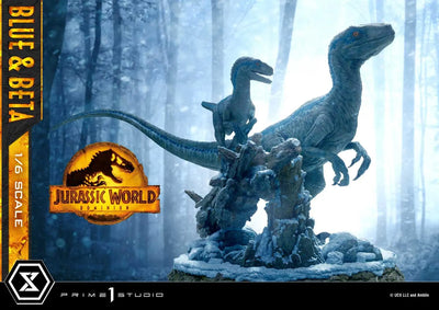 Blue & Beta (Regular Version) Jurassic World: Dominion (Film) – Prime1Studio – ActionFigure Brasil