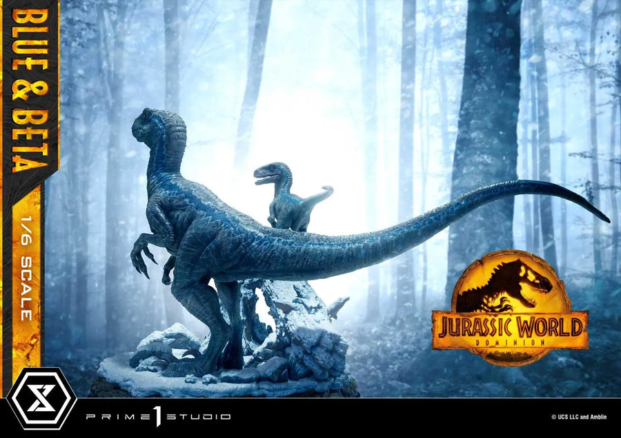 Blue & Beta (Regular Version) Jurassic World: Dominion (Film) – Prime1Studio – ActionFigure Brasil