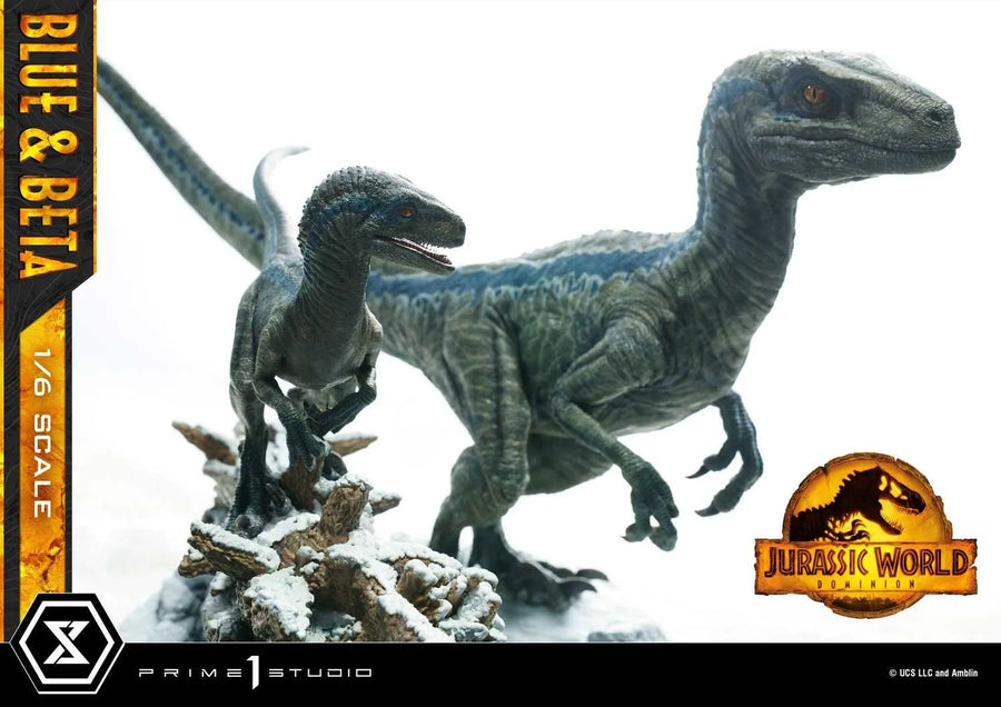 Blue & Beta (Regular Version) Jurassic World: Dominion (Film) – Prime1Studio – ActionFigure Brasil