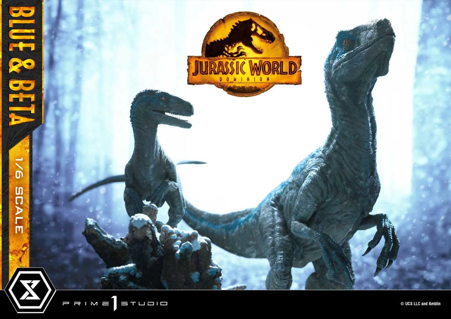 Blue & Beta (Regular Version) Jurassic World: Dominion (Film) – Prime1Studio – ActionFigure Brasil