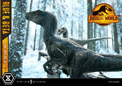 Blue & Beta (Regular Version) Jurassic World: Dominion (Film) – Prime1Studio – ActionFigure Brasil