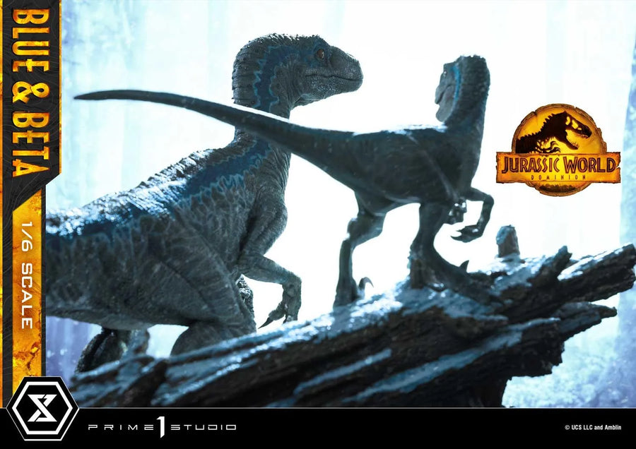 Blue & Beta (Regular Version) Jurassic World: Dominion (Film) – Prime1Studio – ActionFigure Brasil