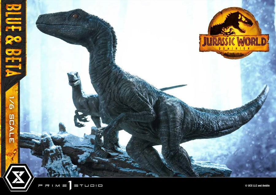 Blue & Beta (Regular Version) Jurassic World: Dominion (Film) – Prime1Studio – ActionFigure Brasil