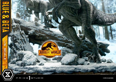 Blue & Beta (Regular Version) Jurassic World: Dominion (Film) – Prime1Studio – ActionFigure Brasil