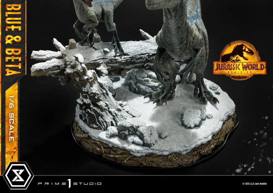 Blue & Beta (Regular Version) Jurassic World: Dominion (Film) – Prime1Studio – ActionFigure Brasil