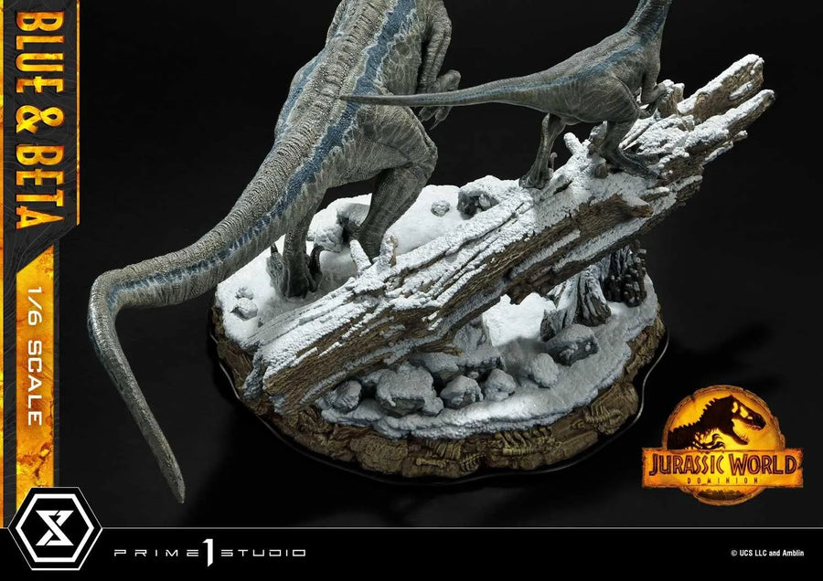 Blue & Beta (Regular Version) Jurassic World: Dominion (Film) – Prime1Studio – ActionFigure Brasil