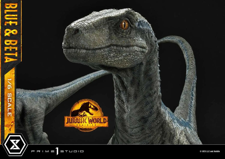Blue & Beta (Regular Version) Jurassic World: Dominion (Film) – Prime1Studio – ActionFigure Brasil