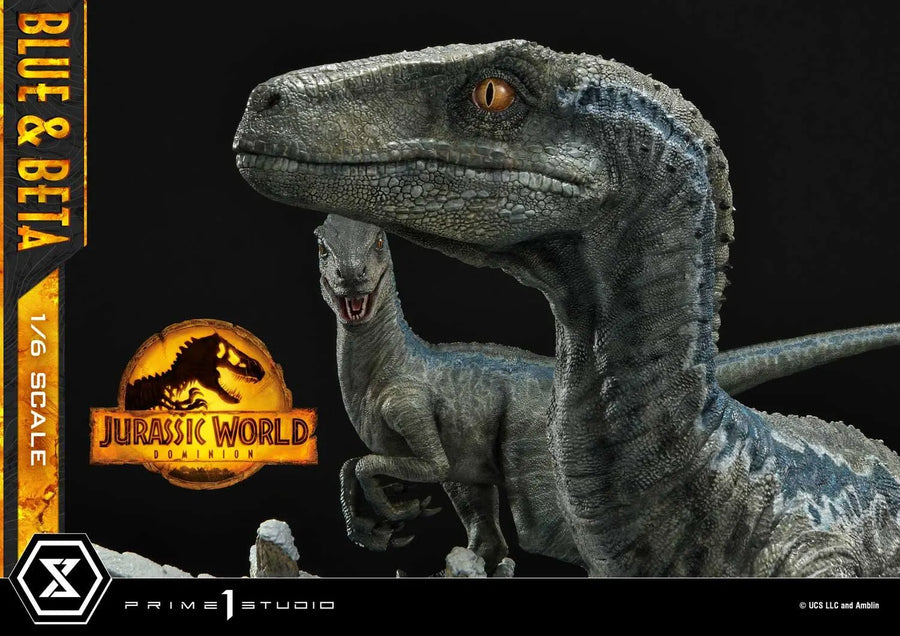 Blue & Beta (Regular Version) Jurassic World: Dominion (Film) – Prime1Studio – ActionFigure Brasil