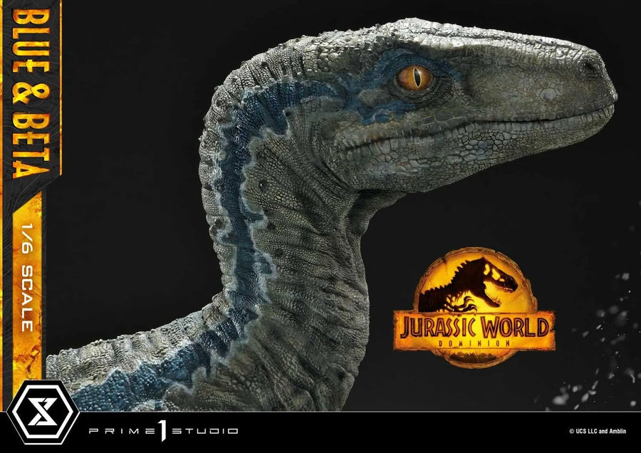 Blue & Beta (Regular Version) Jurassic World: Dominion (Film) – Prime1Studio – ActionFigure Brasil