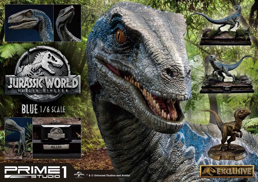 Blue (Exclusive Version) Jurassic World: Fallen Kingdom (Film) – Prime1Studio – ActionFigure Brasil