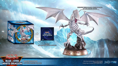 Blue-Eyes White Dragon (White Variant) (White) – First 4 Figures – ActionFigure Brasil