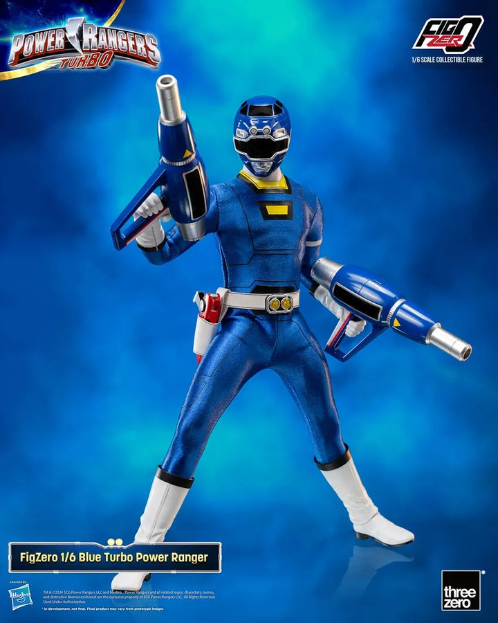 Blue Turbo Power Ranger – Threezero – ActionFigure Brasil