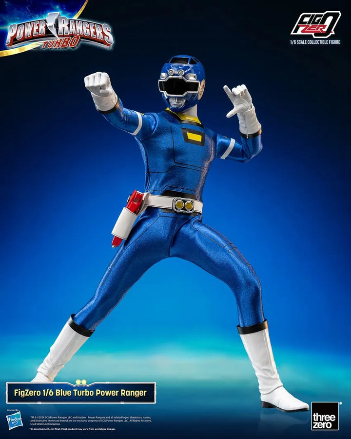 Blue Turbo Power Ranger – Threezero – ActionFigure Brasil