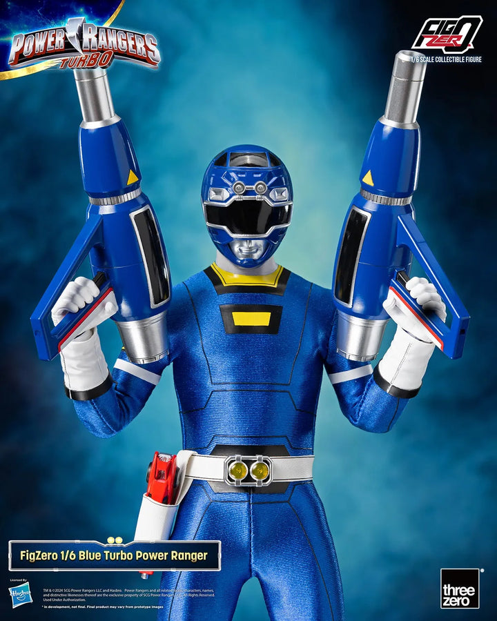 Blue Turbo Power Ranger – Threezero – ActionFigure Brasil