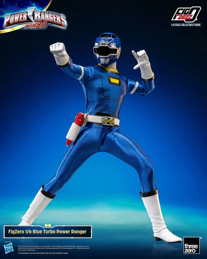 Blue Turbo Power Ranger – Threezero – ActionFigure Brasil